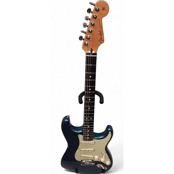 Used Fender CUSTOM DLX STRATOCASTER Blue Solid Body Electric Guitar,Specials : American Fashion Style Bags On Sale