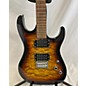 Used Washburn Used Washburn X12QVS Tiger Burst Solid Body Electric Guitar