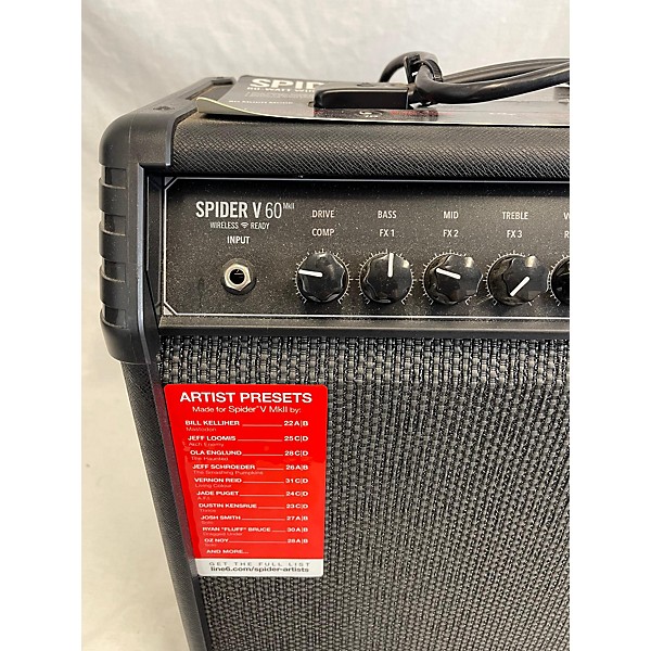 Used Line 6 Used Line 6 Spider V 60 1x10 Guitar Combo Amp