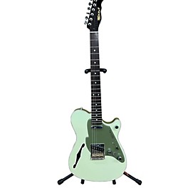 Used Fret-King Used Fret-King FKV25JJ Mint Green Hollow Body Electric Guitar