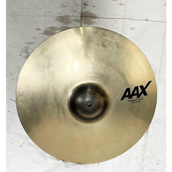 Used SABIAN 18in AAX Xplosion Crash Cymbal