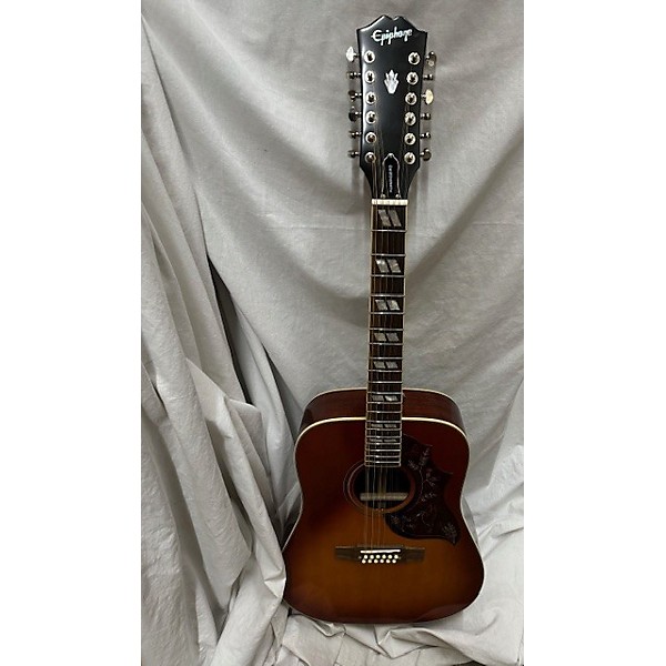 Used Epiphone HUMMINGBIRD 12 STRING 12 String Acoustic Guitar