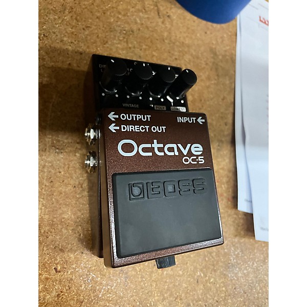 Used BOSS OC5 Effect Pedal