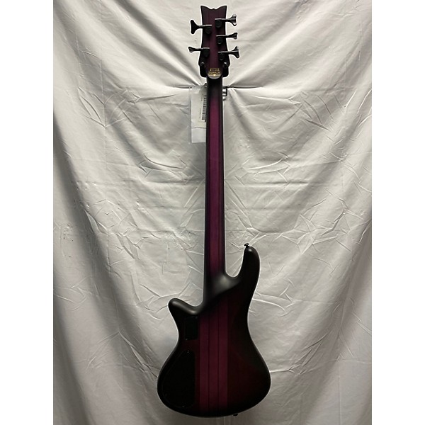 Used Schecter Guitar Research Stiletto Studio 5 String Electric Bass Guitar