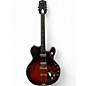 Vintage 1961 Harmony VibraJet Crimson Red Burst Hollow Body Electric Guitar thumbnail