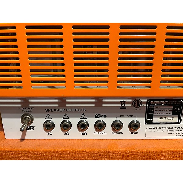 Used Orange Amplifiers Used Orange Amplifiers TH30H 30W Tube Guitar Amp Head