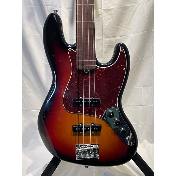 Used Fender 2022 American Professional II Jazz Bass Fretless Electric Bass Guitar