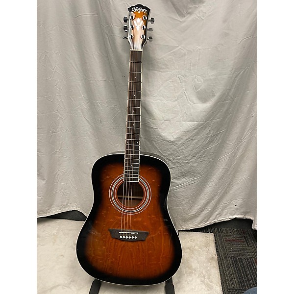 Used Washburn Premium Dreadnought Acoustic Guitar