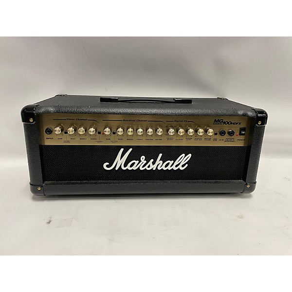 Used Marshall MG100HDFX 100W Solid State Guitar Amp Head