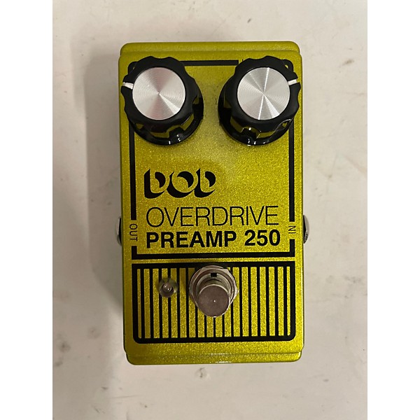 Used DOD Analog Overdrive Preamp 250 Effect Pedal