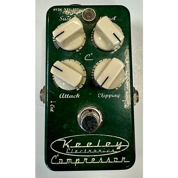 Used Keeley 4 Knob Compressor Effect Pedal