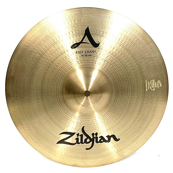 Used Zildjian 14in A Series Fast Crash Cymbal