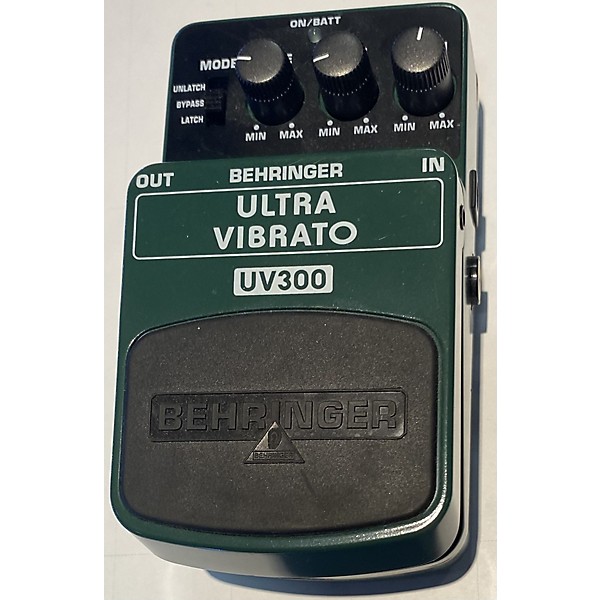 Used Behringer UV300 Ultra Vibrato Effect Pedal