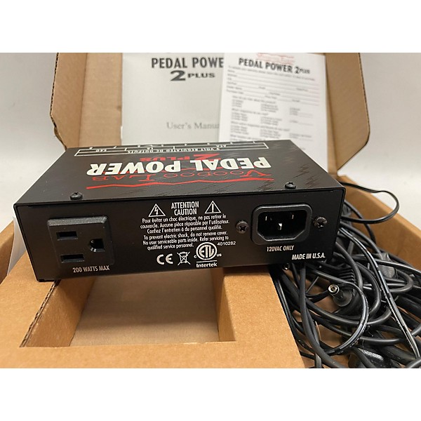 Used Voodoo Lab Pedal Power 2+ Power Supply