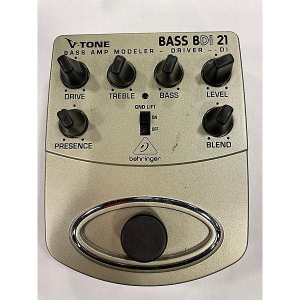 Used Behringer BDI21 V-Tone Bass Driver Bass Effect Pedal