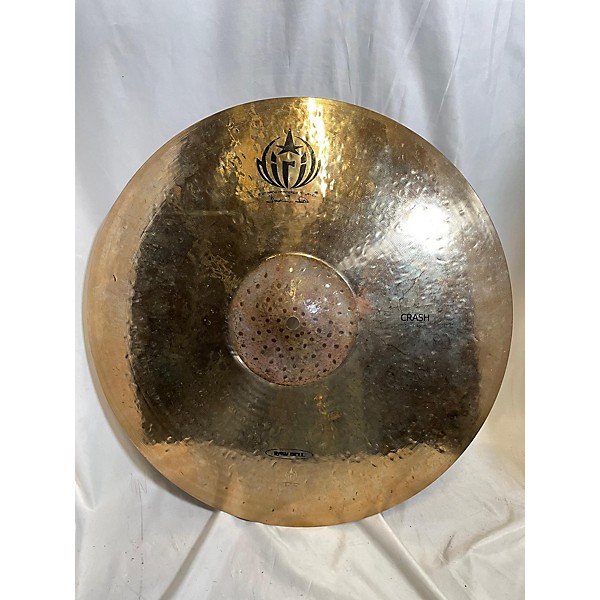 Used Murat Diril 19in D-20 Hand Hammered Raw Bell 19 Inch Crash Cymbal
