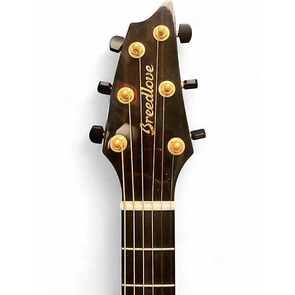 Used 2023 Breedlove Oregon Concert Old Fashioned Ce Ltd Sunburst Acoustic Electric Guitar