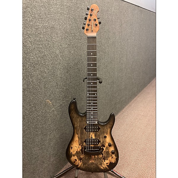 Used Ernie Ball Music Man Used 2021 Ernie Ball Music Man Jason Richardson Cutlass HH POPLAR BURL Solid Body Electric Guitar