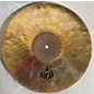 Used Murat Diril 15in D-20 HAND HAMMERED RAW BELL HI-HAT PAIR Cymbal