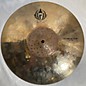 Used Murat Diril 15in D-20 HAND HAMMERED RAW BELL HI-HAT PAIR Cymbal