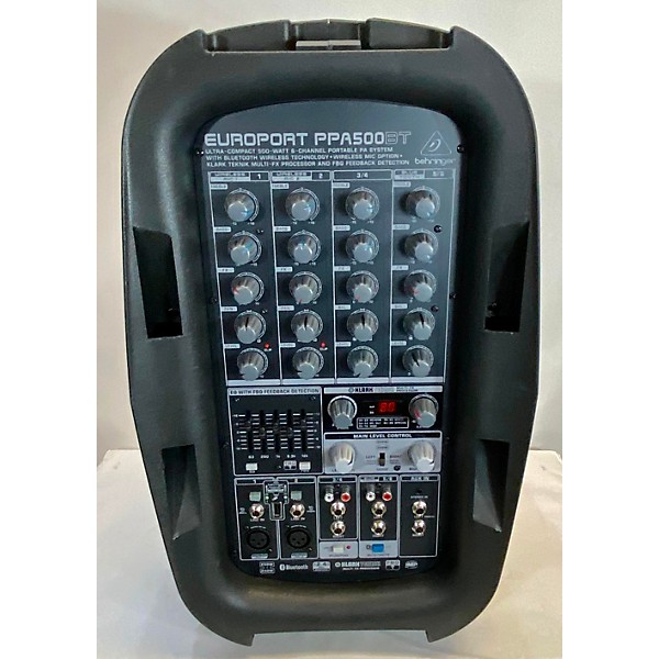 Used Behringer EUROPORT PPA500BT Sound Package