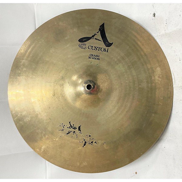 Used Zildjian Used Zildjian 16in A Custom Crash Cymbal