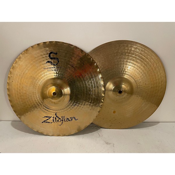 Used Zildjian 14in S Family Mastersound Hi-Hats Pair Cymbal