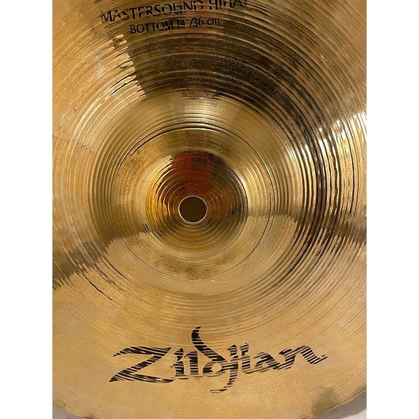 Used Zildjian 14in S Family Mastersound Hi-Hats Pair Cymbal