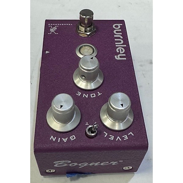 Used Bogner Burnley Bubinga Distortion Effect Pedal