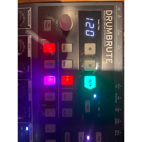 Used Arturia Drumbrute Drum Machine