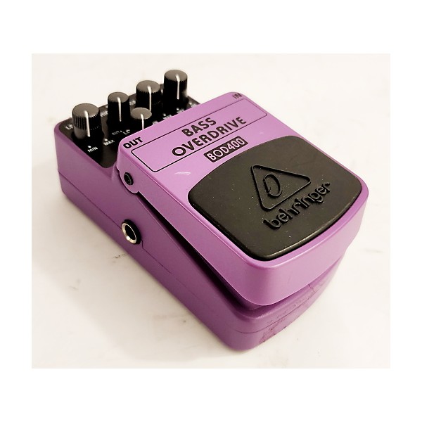 Used Behringer BOD400 Bass Overdrive Bass Effect Pedal