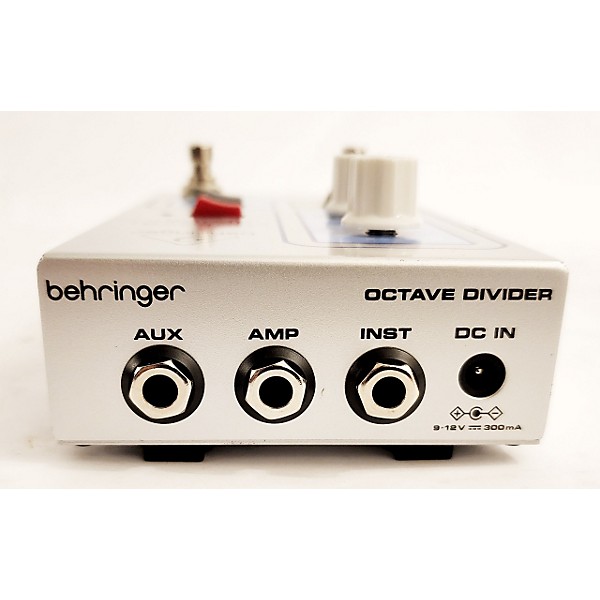 Used Behringer Octave Divider Effect Pedal