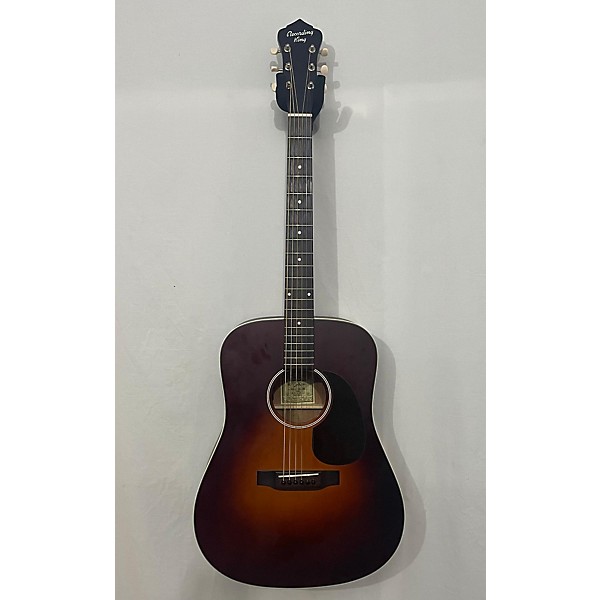 Used Recording King Rds11 Fe3 Tbr Acoustic Guitar