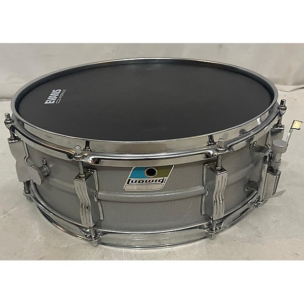 Used Ludwig Used Ludwig 14X5  14X5 ACROLITE SNARE Drum Gray