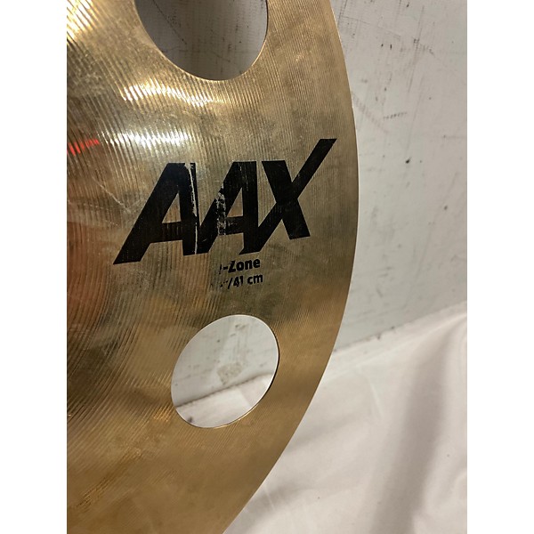 Used SABIAN 16in AAX O-Zone Cymbal