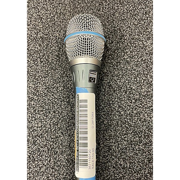 Used Shure Beta 87A Condenser Microphone