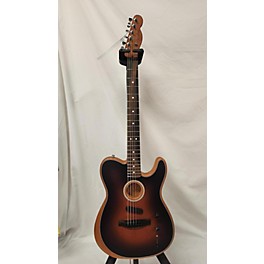 Used Fender Used Fender American Acoustasonic Telecaster 2 Tone Sunburst Acoustic Electric Guitar