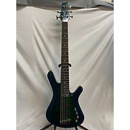 Used BOSS Used KIESEL Roy Vogt Signature Vanquish Ocean Burst Electric Bass Guitar