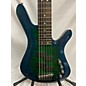 Used Used KIESEL Roy Vogt Signature Vanquish Ocean Burst Electric Bass Guitar