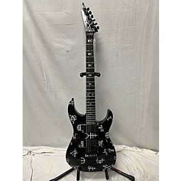 Used ESP Used ESP KHDEMON Kirk Hammett Signature Black Solid Body Electric Guitar