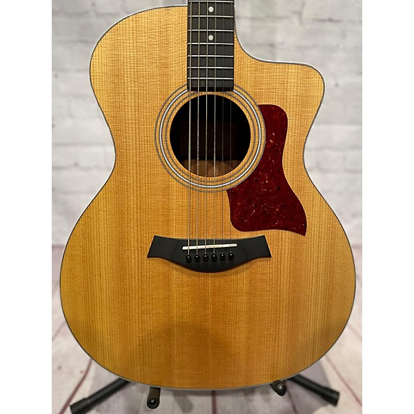 Used Taylor Used Taylor 214CE Natural Acoustic Electric Guitar