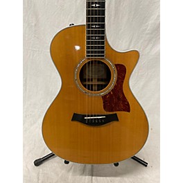 Used Taylor Used Taylor 812CE Natural Acoustic Electric Guitar