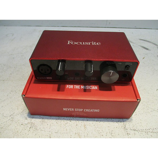 Used Focusrite Scarlett 2i2 Gen 3 Audio Interface