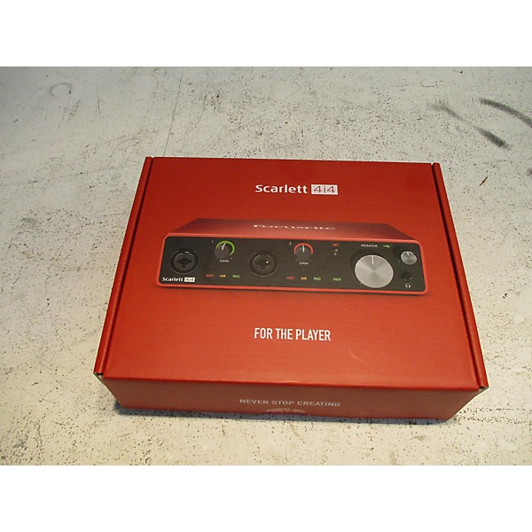 Used Focusrite Scarlett 4i4 Gen 3 Audio Interface