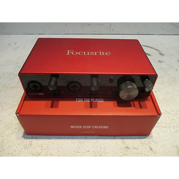 Used Focusrite Scarlett 4i4 Gen 3 Audio Interface