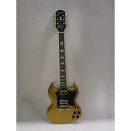 Used Epiphone Used Epiphone SG Pro Gold Solid Body Electric Guitar