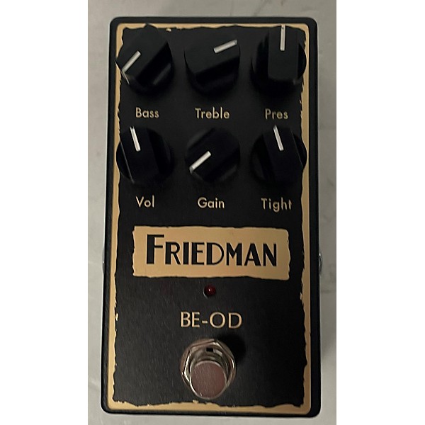 Used Friedman BE-OD Effect Pedal