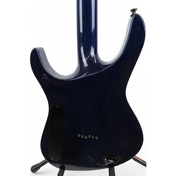 Used Jackson Chris Broderick Pro Series Ht6p Solo 6 Trans Blue Solid Body Electric Guitar