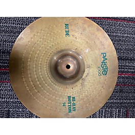 Used Ampeg Used Paiste 14in Rude Hi Hat Bottom Cymbal