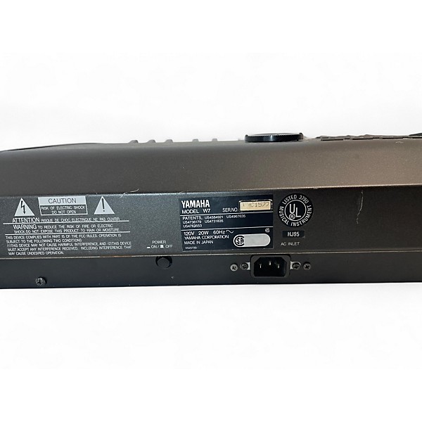 Used Yamaha W7 Keyboard Workstation
